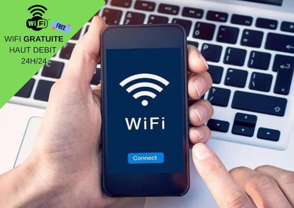 Cosy T2 Wifi Parking Proche Gare Centre Ville Saint-Quentin  Zewnętrze zdjęcie