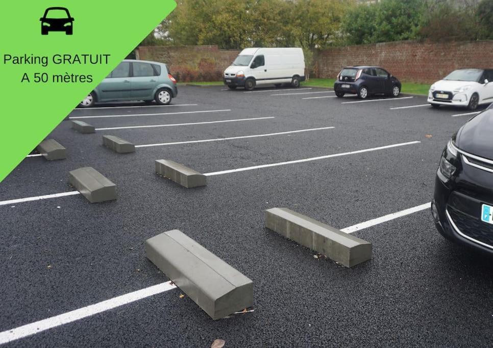 Cosy T2 Wifi Parking Proche Gare Centre Ville Saint-Quentin  Zewnętrze zdjęcie