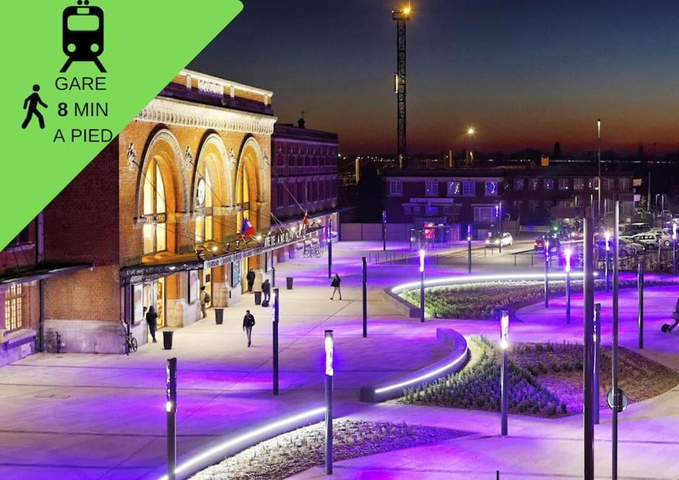 Cosy T2 Wifi Parking Proche Gare Centre Ville Saint-Quentin  Zewnętrze zdjęcie